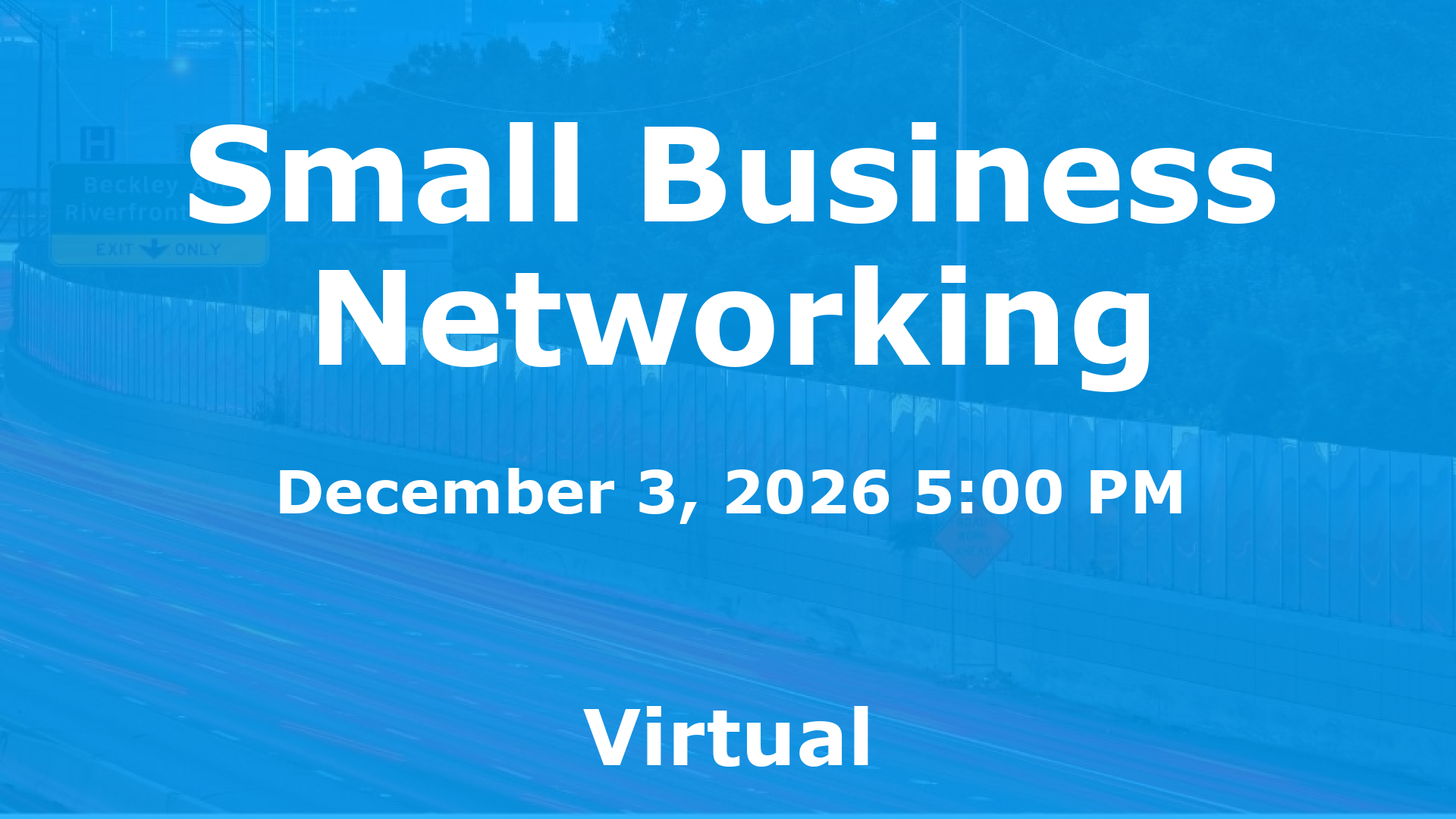 Small Business Networking event image